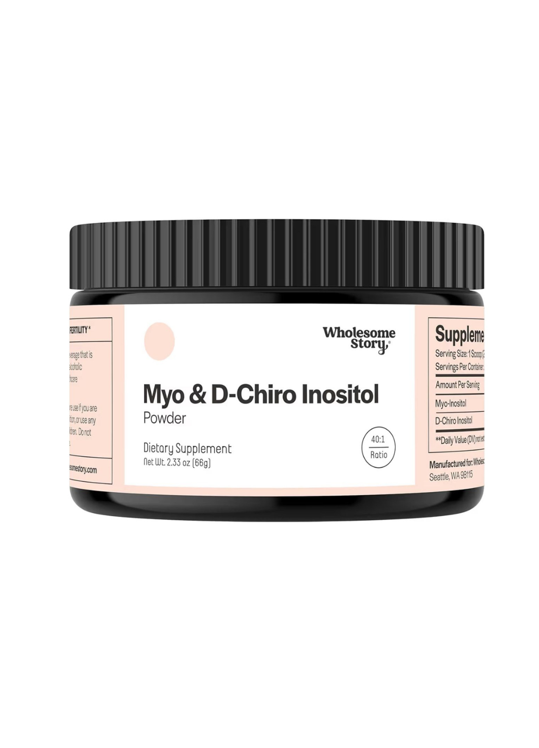 Myo & Di Chiro Inositol - Wholesome Story - Polvo
