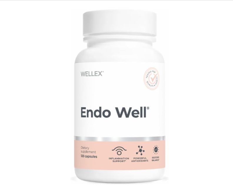 Wellex Endo Well | Antioxidantes y Bienestar Integral | 120 Cápsulas