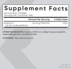 Sports Research Vitamin D3 1000 UI | Vitamina D3 con Aceite MCT de Coco | 360 Softgels
