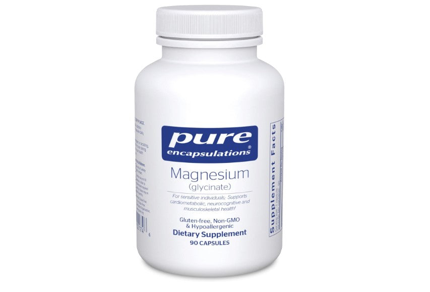 Pure Encapsulations Magnesium Glycinate | Glicinato de Magnesio | 90 Cápsulas
