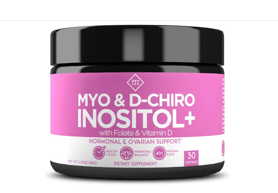Myo & D-Chiro Inositol+ con Folato y Vitamina D - Polvo | 30 Porciones