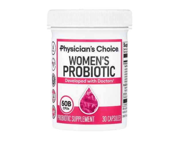 Physician's Choice Women's Probiotic | Probiótico para Mujeres 50 Mil Millones UFC | 30 Cápsulas
