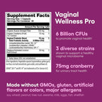 Physician's Choice Vaginal Wellness Pro Probiótico Vaginal y Urinario 30 Cápsulas