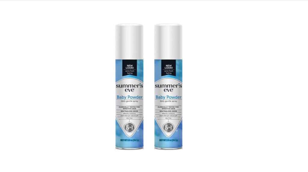 Summer's Eve Intimate Body Baby Powder | Desodorante Íntimo en Spray | 56.7 g X2