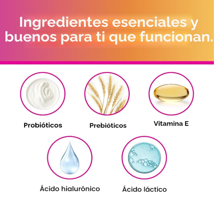 vH essentials Prebiotic + Probiotic Vaginal Suppositories | Óvulos Vaginales con Prebióticos y Probióticos | 15 Óvulos