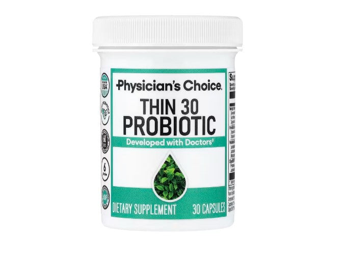 Physician's Choice Thin 30 Probiotic | Probiótico para el Metabolismo | 30 Cápsulas